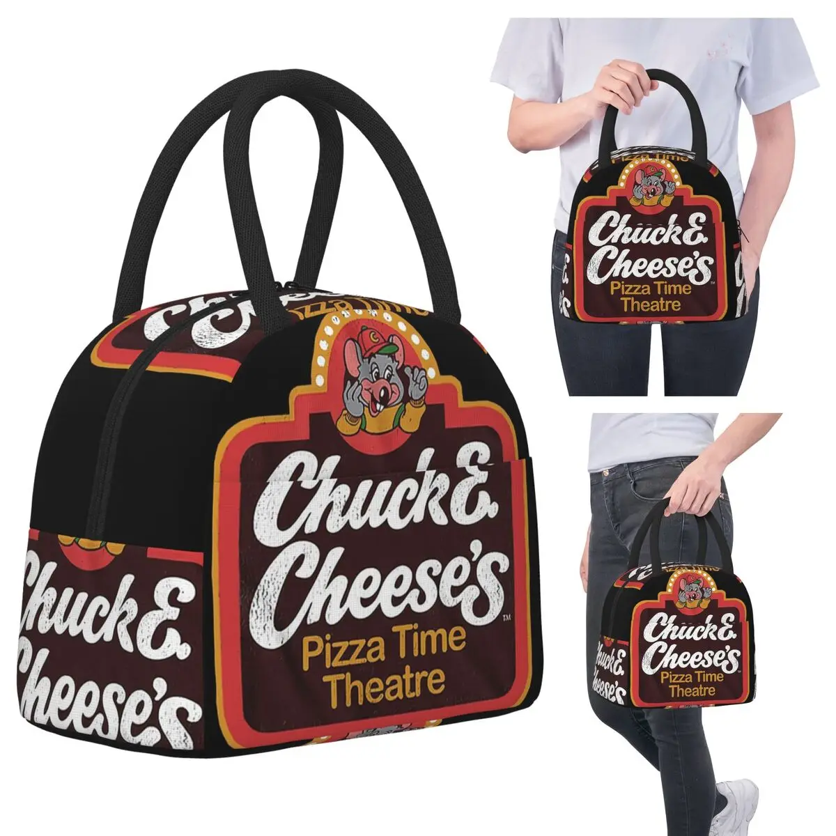 Chuck E Cheeses Pizza Time Theater Insulated Lunch Bag for Kids Cooler Thermal Food Box Tote Leakproof Lunch Boxes Container
Chuck E Cheeses Pizza Time Theater Insulated Lunch Bag for Kids Cooler Thermal Food Box Tote Leakproof Lunch Boxes Container