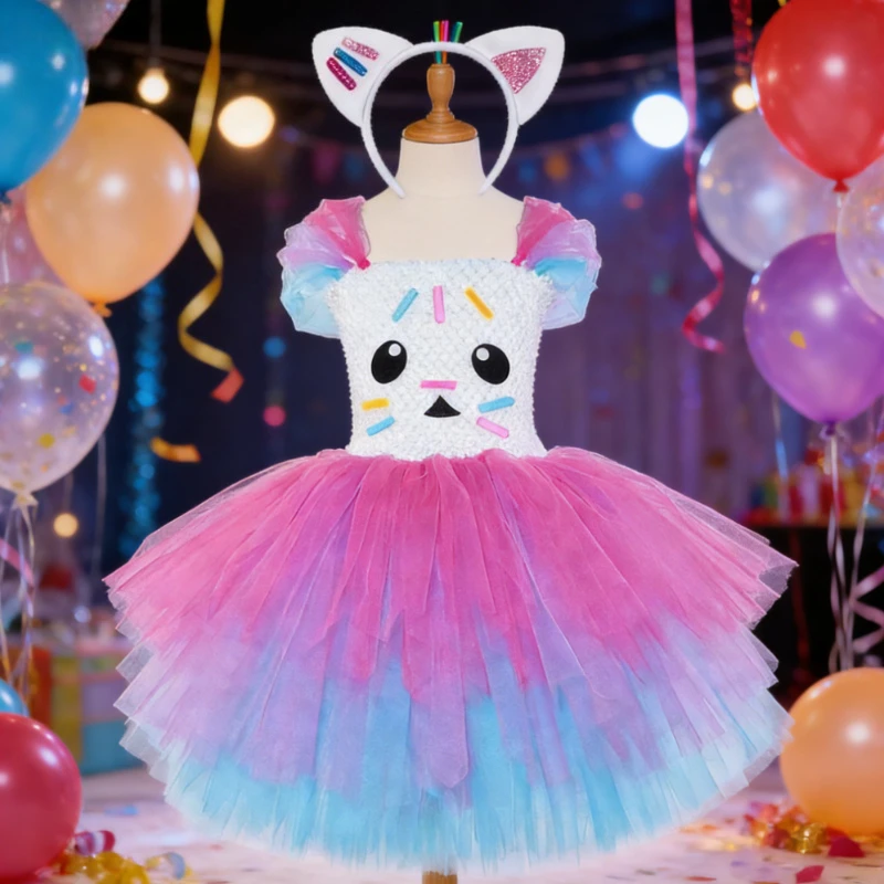 Платье-пачка для девочек Gabby Dollhouse Cakey Cat, детский костюм в мультяшном стиле, 3 слоя, для Хэллоуина, карнавала, дня рождения, вечеринки
Платье-пачка для девочек Gabby Dollhouse Cakey Cat, детский костюм в мультяшном стиле, 3 слоя, для Хэллоуина, карнавала, дня рождения, вечеринки