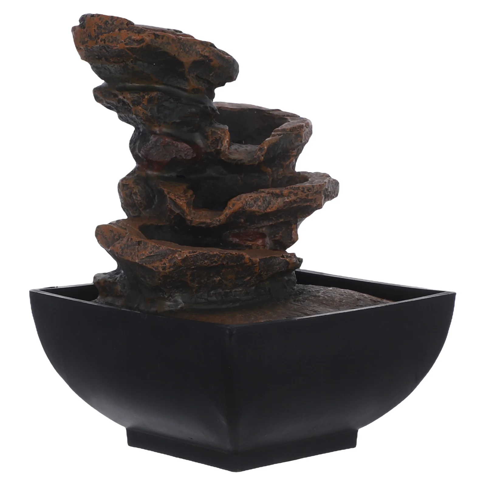 Tabletop Indoor Water Fountain Small Desktop Fountain with Waterfall Sound Lights Relaxing Office Bedroom Decor Us Plug Ac 110V
Tabletop Indoor Water Fountain Small Desktop Fountain with Waterfall Sound Lights Relaxing Office Bedroom Decor Us Plug Ac 110V