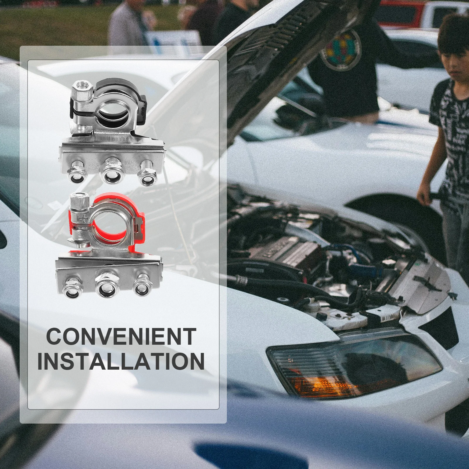 Клеммный разъем 3-контактный автомобильный грузовик Автомобильные клеммы Концы зажимов Кабельное соединение проводов Верхняя стойка
Клеммный разъем 3-контактный автомобильный грузовик Автомобильные клеммы Концы зажимов Кабельное соединение проводов Верхняя стойка