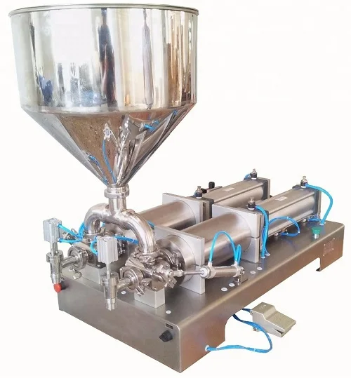 G2WG Semi-Automatic Pneumatic Cream Lotion Liquid Paste Bottle Double Hand Filling Machine for Food
G2WG Semi-Automatic Pneumatic Cream Lotion Liquid Paste Bottle Double Hand Filling Machine for Food