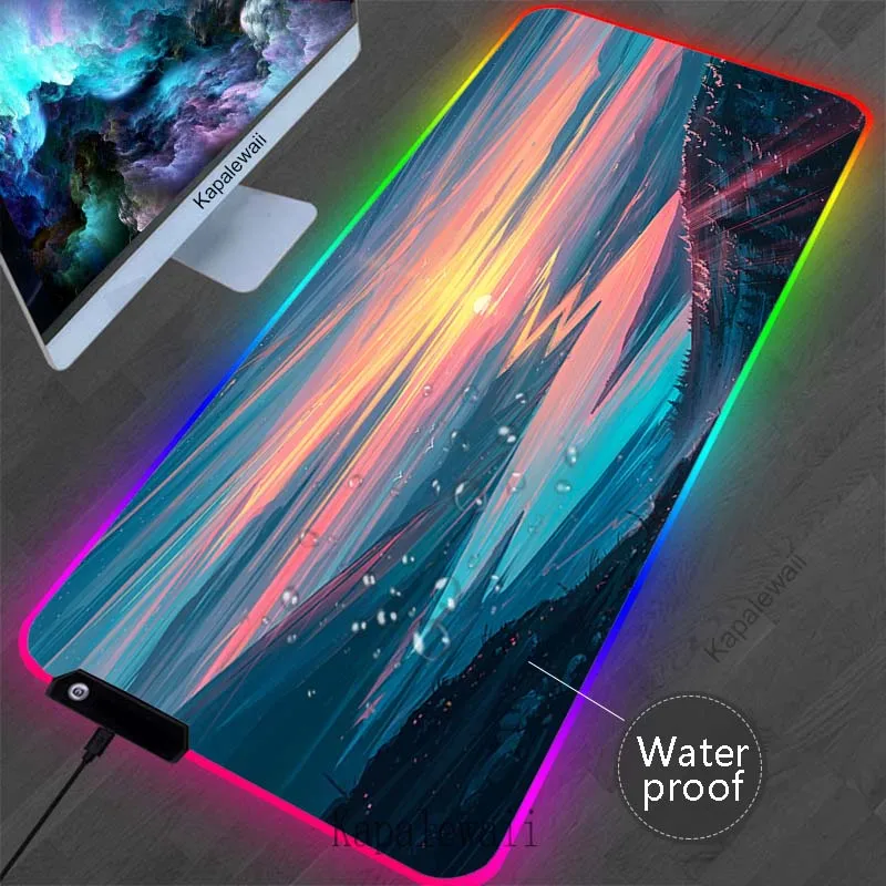 Space Large Mousepad RGB Luminous Mouse Mat Non-Slip Game Mouse Pad Locking Edge Mouse Mat Gaming Waterproof Desk Mat 100x50cm
Space Large Mousepad RGB Luminous Mouse Mat Non-Slip Game Mouse Pad Locking Edge Mouse Mat Gaming Waterproof Desk Mat 100x50cm