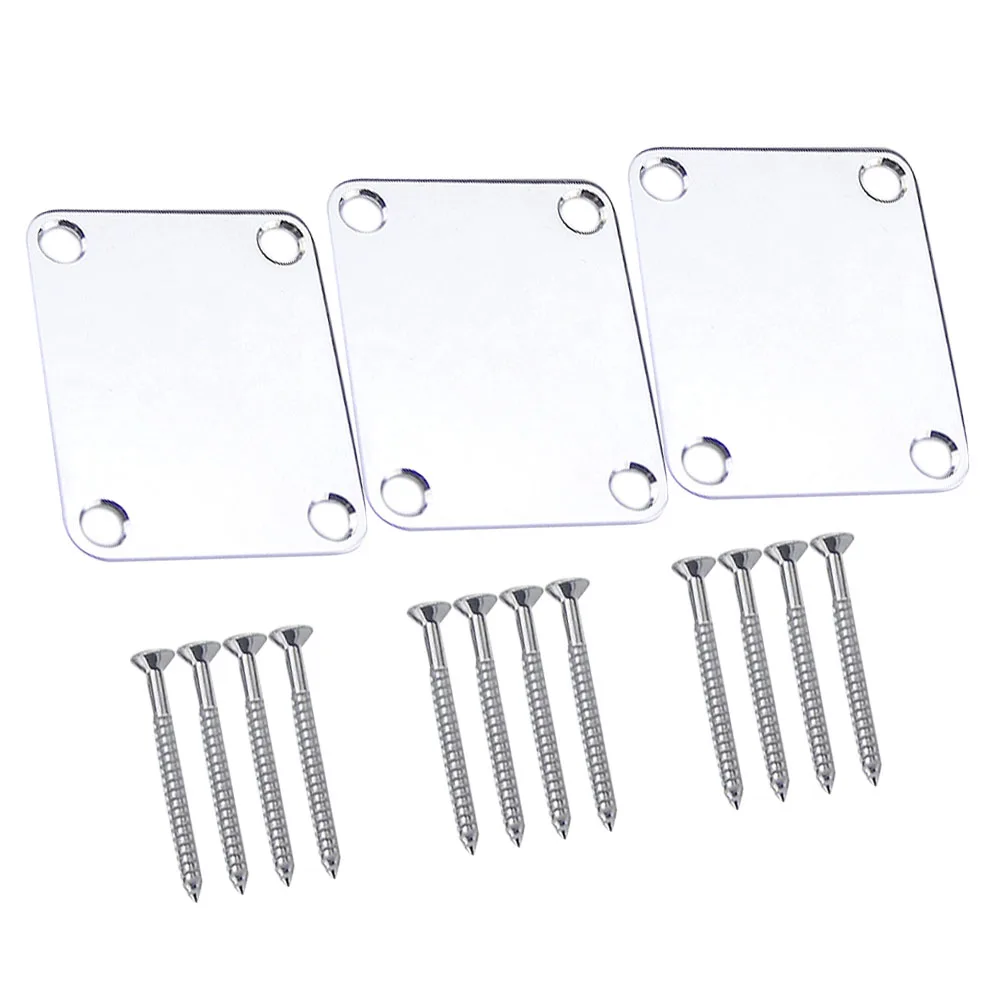 3 Pcs Musical Instrument Reinforcement Board Bass Accessories Neck Plates Guitar Parts Mounting Rest Pad
3 Pcs Musical Instrument Reinforcement Board Bass Accessories Neck Plates Guitar Parts Mounting Rest Pad