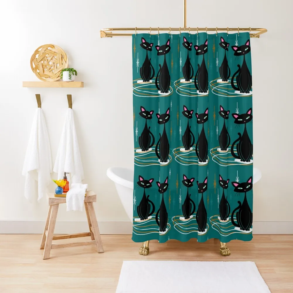 Atomic Felines Shower Curtain Window For Bathroom Waterproof Bathroom Shower Elegant Bathroom Curtain
Atomic Felines Shower Curtain Window For Bathroom Waterproof Bathroom Shower Elegant Bathroom Curtain