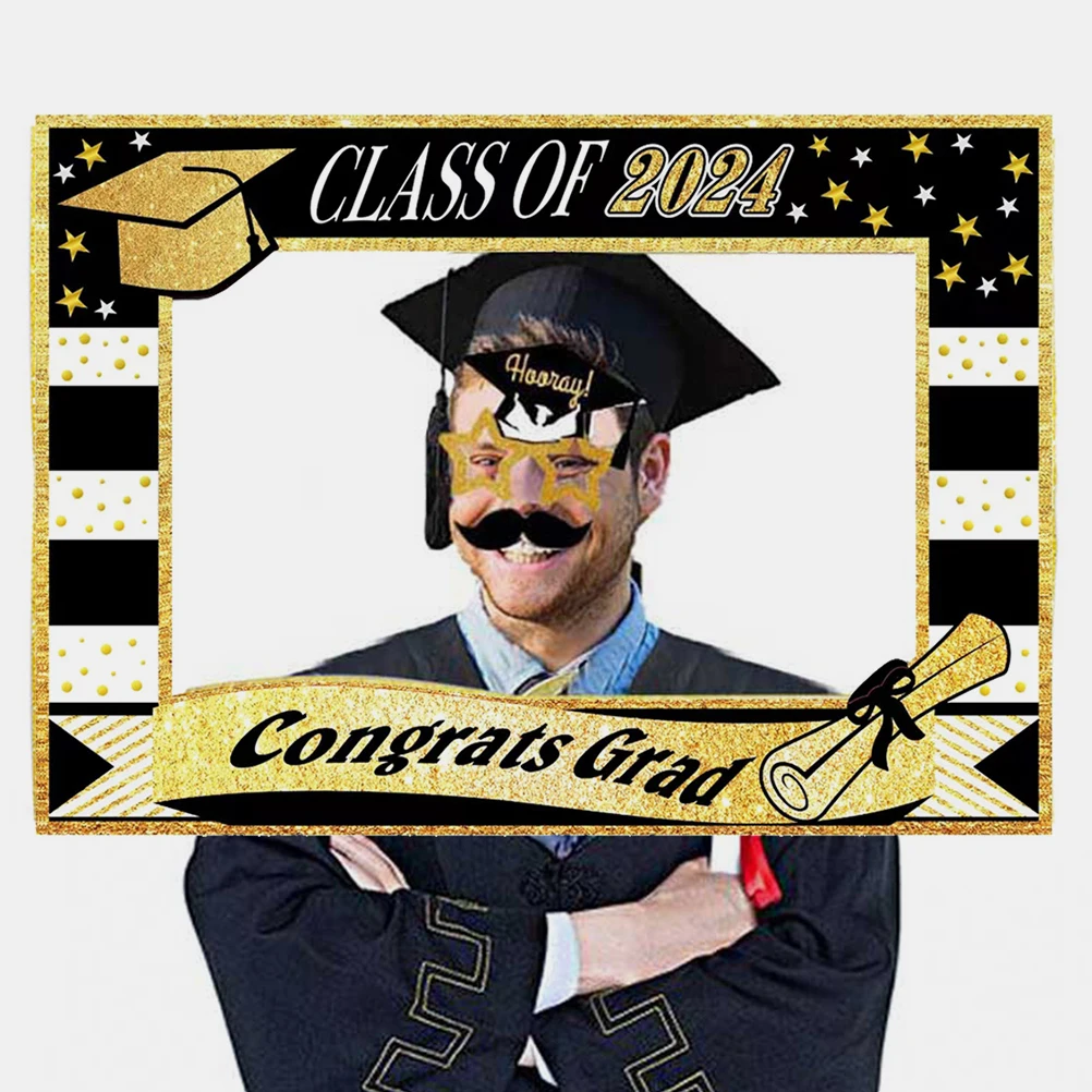 1 set Photo Props 2024 Creative Eyewear Photo Graduation Props Party Fun Celebration Decor Supplies Frame
1 set Photo Props 2024 Creative Eyewear Photo Graduation Props Party Fun Celebration Decor Supplies Frame