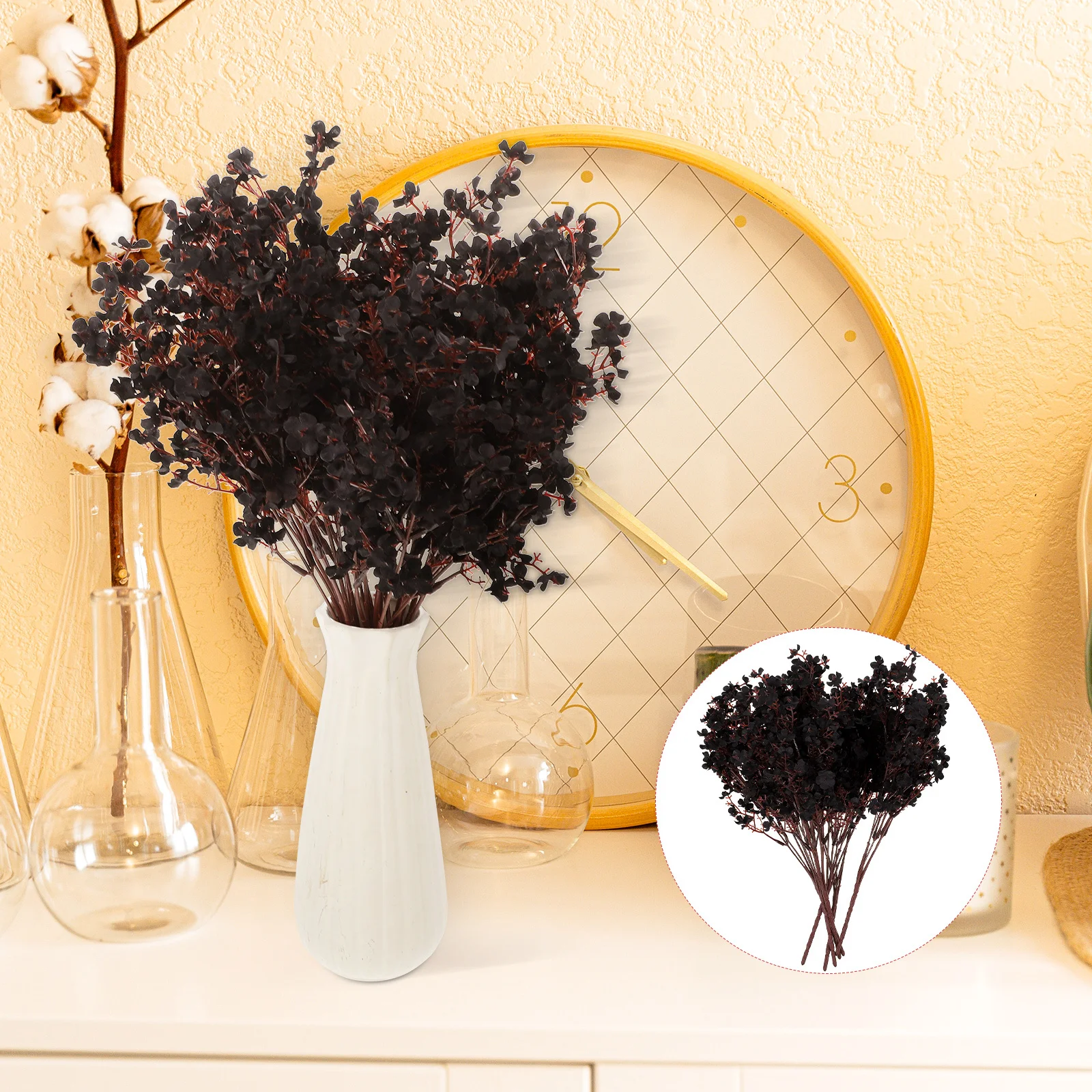6pcs Artificial Gypsophila Bouquet Fake Babysbreath Flowers For Home Decor Living Room Dining Table Party Wedding Decoration
6pcs Artificial Gypsophila Bouquet Fake Babysbreath Flowers For Home Decor Living Room Dining Table Party Wedding Decoration