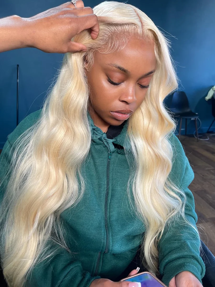 Blonde 18″- 40″ 200% Density Lace Frontal 613 Human Hair Wigs Body Wave HD 13x6 13x4 Swiss Lace Front Wig For Women
Blonde 18″- 40″ 200% Density Lace Frontal 613 Human Hair Wigs Body Wave HD 13x6 13x4 Swiss Lace Front Wig For Women