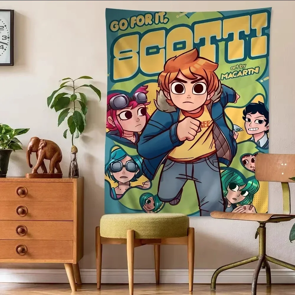 Vintage Movie Scott Pilgrim Vs. The World Anime Printed Large Wall Tapestry Cheap Hippie Wall Tapestries Mandala Home Decor
Vintage Movie Scott Pilgrim Vs. The World Anime Printed Large Wall Tapestry Cheap Hippie Wall Tapestries Mandala Home Decor