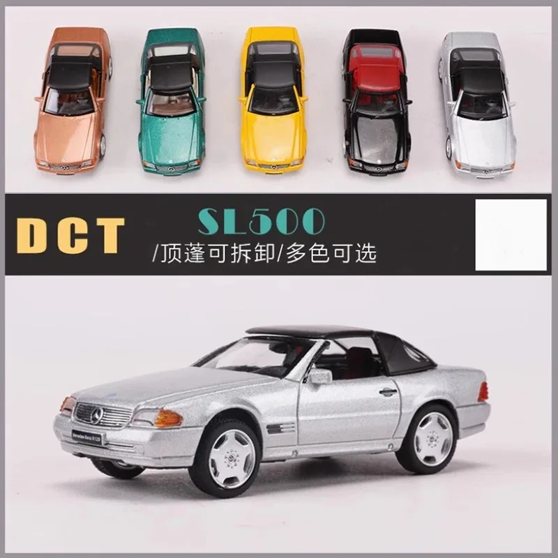 DCT 1:64 Scale SL500 Convertible Sports Car Alloy Simulation Car Model Static Collection Decorated Holiday Toy Souvenir Gift
DCT 1:64 Scale SL500 Convertible Sports Car Alloy Simulation Car Model Static Collection Decorated Holiday Toy Souvenir Gift