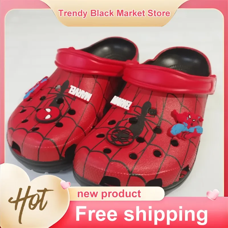 New Hot Selling Beach Sandals Hole Shoes The Avengers Spider-Man Comics Cartoon 3D Adult Service Breathable Eva Holiday
New Hot Selling Beach Sandals Hole Shoes The Avengers Spider-Man Comics Cartoon 3D Adult Service Breathable Eva Holiday