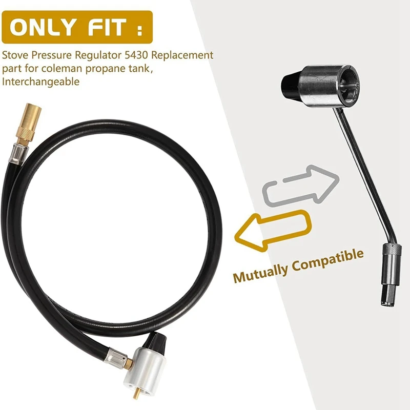 New 3FT Propane Regulator 5430 Extension Hose for Propane Tanks and Propane Stove-A68X
New 3FT Propane Regulator 5430 Extension Hose for Propane Tanks and Propane Stove-A68X