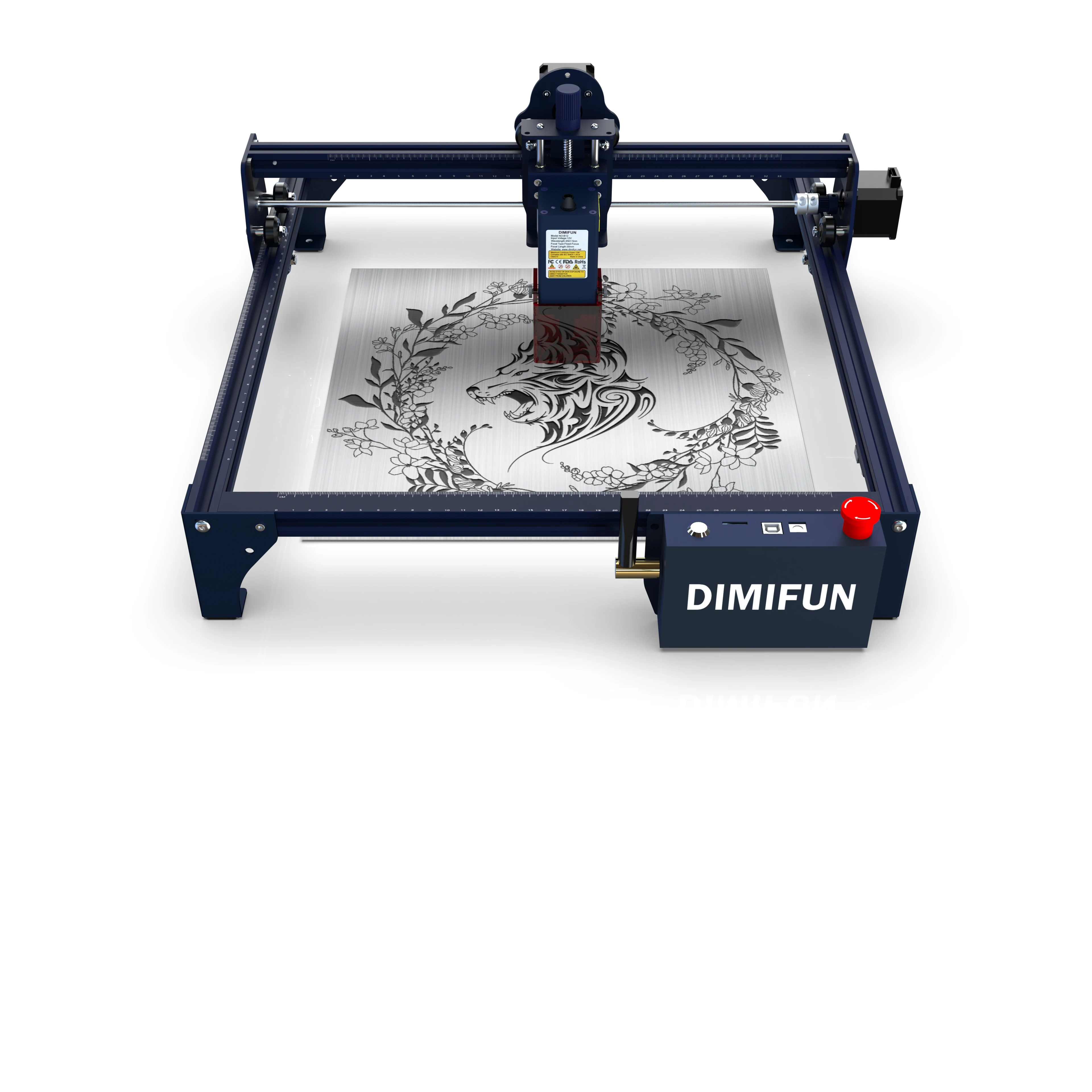 DIMIFUN DM6 B6 450nm Laser Module Laser Engraving and Cutting on Hundreds of Materials for More Professional DIY Enjoyment
DIMIFUN DM6 B6 450nm Laser Module Laser Engraving and Cutting on Hundreds of Materials for More Professional DIY Enjoyment