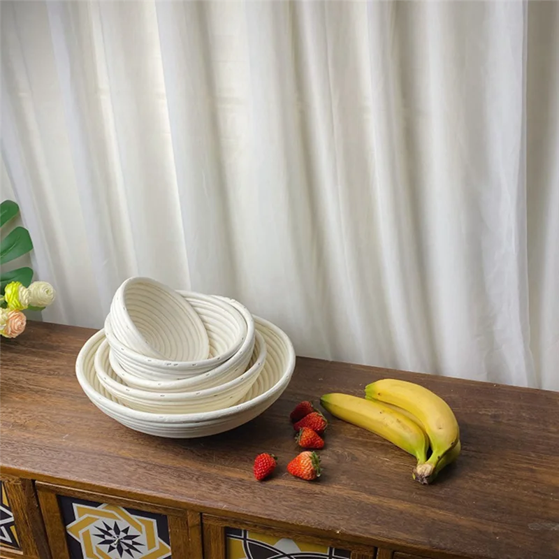 Высококачественная круглая корзина для брожения хлеба из ротанга, корзина для сушки и хранения, корзина для брожения хлеба
Высококачественная круглая корзина для брожения хлеба из ротанга, корзина для сушки и хранения, корзина для брожения хлеба