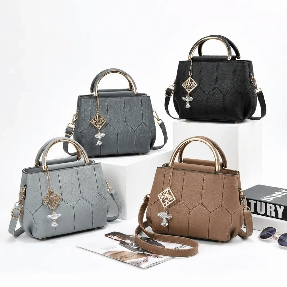 Fashion PU Women's Bag Two-Way Carry Large Capacity Crossbody Bag Vintage High-end Tote Bag Women
Fashion PU Women's Bag Two-Way Carry Large Capacity Crossbody Bag Vintage High-end Tote Bag Women