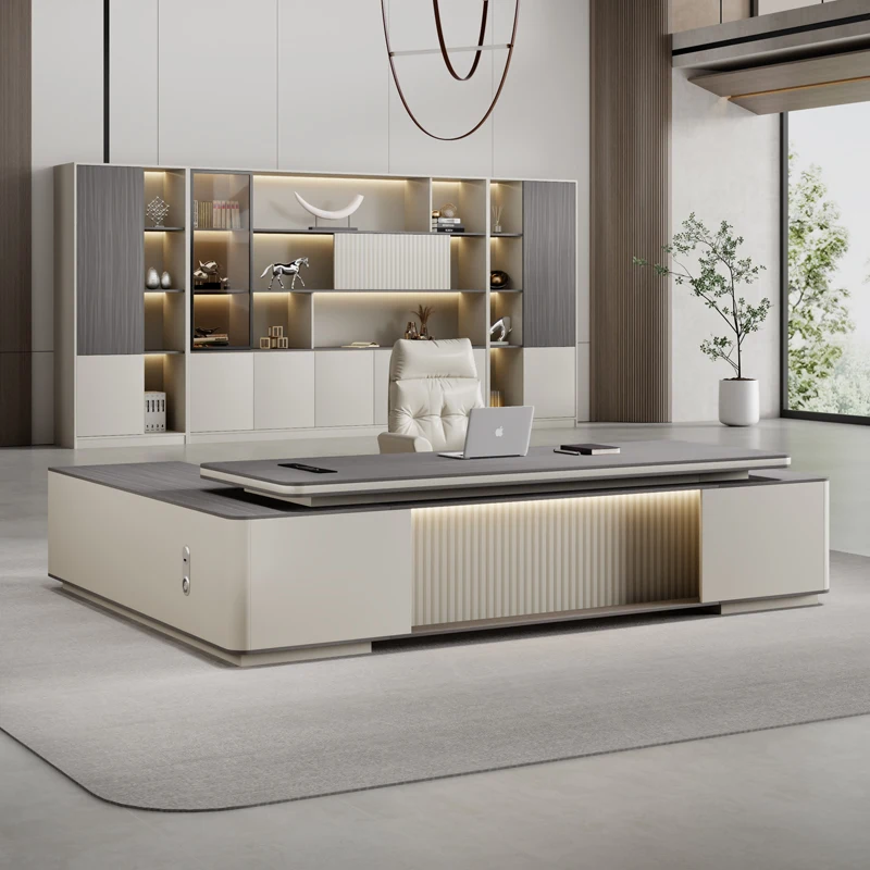 Light Luxury Unique Office Desk Luxury Study Filing Drawers Cheap Office Desk Minimalist Reception Wooden Bureau Home Furniture
Light Luxury Unique Office Desk Luxury Study Filing Drawers Cheap Office Desk Minimalist Reception Wooden Bureau Home Furniture