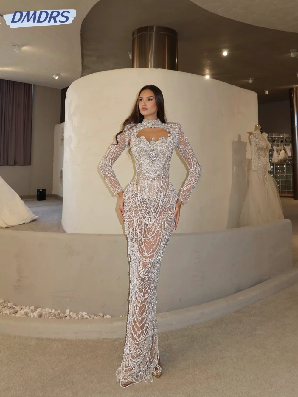 Роскошное вечернее платье русалки с бисером и жемчугом, свадебное платье с высоким воротником и длинными рукавами, ослепительные сексуальные платья для выпускного вечера по индивидуальному заказу
Роскошное вечернее платье русалки с бисером и жемчугом, свадебное платье с высоким воротником и длинными рукавами, ослепительные сексуальные платья для выпускного вечера по индивидуальному заказу