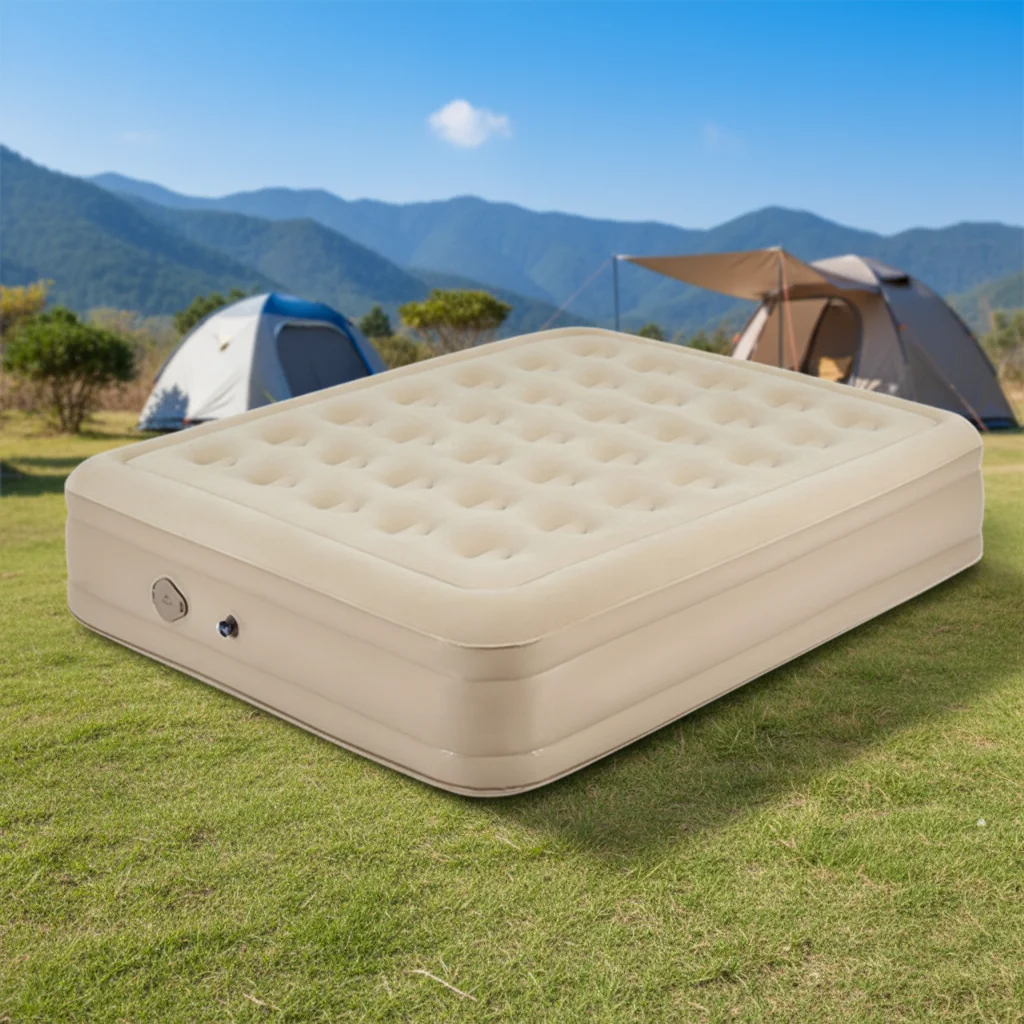 Modern Foldable Outdoor Camping Automatic Inflatable Sleeping Mattress Built-in Air Pump Fast Set Home Sofa Bed
Modern Foldable Outdoor Camping Automatic Inflatable Sleeping Mattress Built-in Air Pump Fast Set Home Sofa Bed