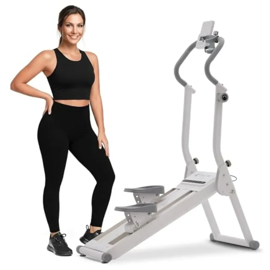 Home stair stepper with upgraded magnetic resistance, steel frame, black finish, 16-level adjustable resistance up to 77LBS, cu
Home stair stepper with upgraded magnetic resistance, steel frame, black finish, 16-level adjustable resistance up to 77LBS, cu