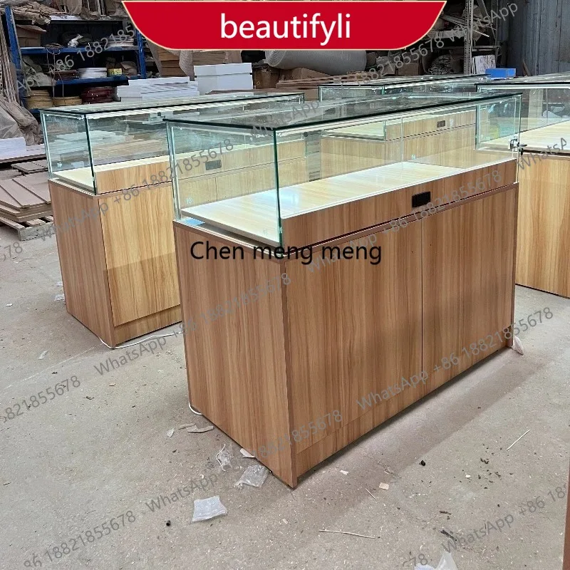 X188 Modern Log Color Jewelry Exhibition Cabinet Nordic Creative Glass Display Cabinet Commercial Furniture Church Pulpit
X188 Modern Log Color Jewelry Exhibition Cabinet Nordic Creative Glass Display Cabinet Commercial Furniture Church Pulpit