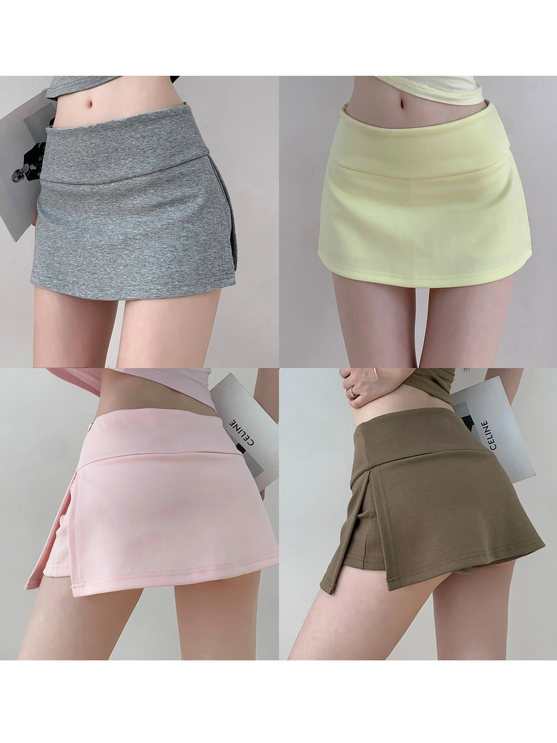 Summer High Waist Tennis Skirt Women's A-Line Skirt Anti-Light Design Casual Sle with Inner Stand Fit
Summer High Waist Tennis Skirt Women's A-Line Skirt Anti-Light Design Casual Sle with Inner Stand Fit