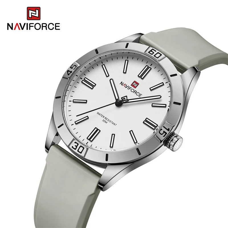 NAVIFORCE Brand Women's Watch Simple Luxury Waterproof TPU Bracelet Female Clock Ladies Dress Quartz Wristwatch Relogio Feminino
NAVIFORCE Brand Women's Watch Simple Luxury Waterproof TPU Bracelet Female Clock Ladies Dress Quartz Wristwatch Relogio Feminino