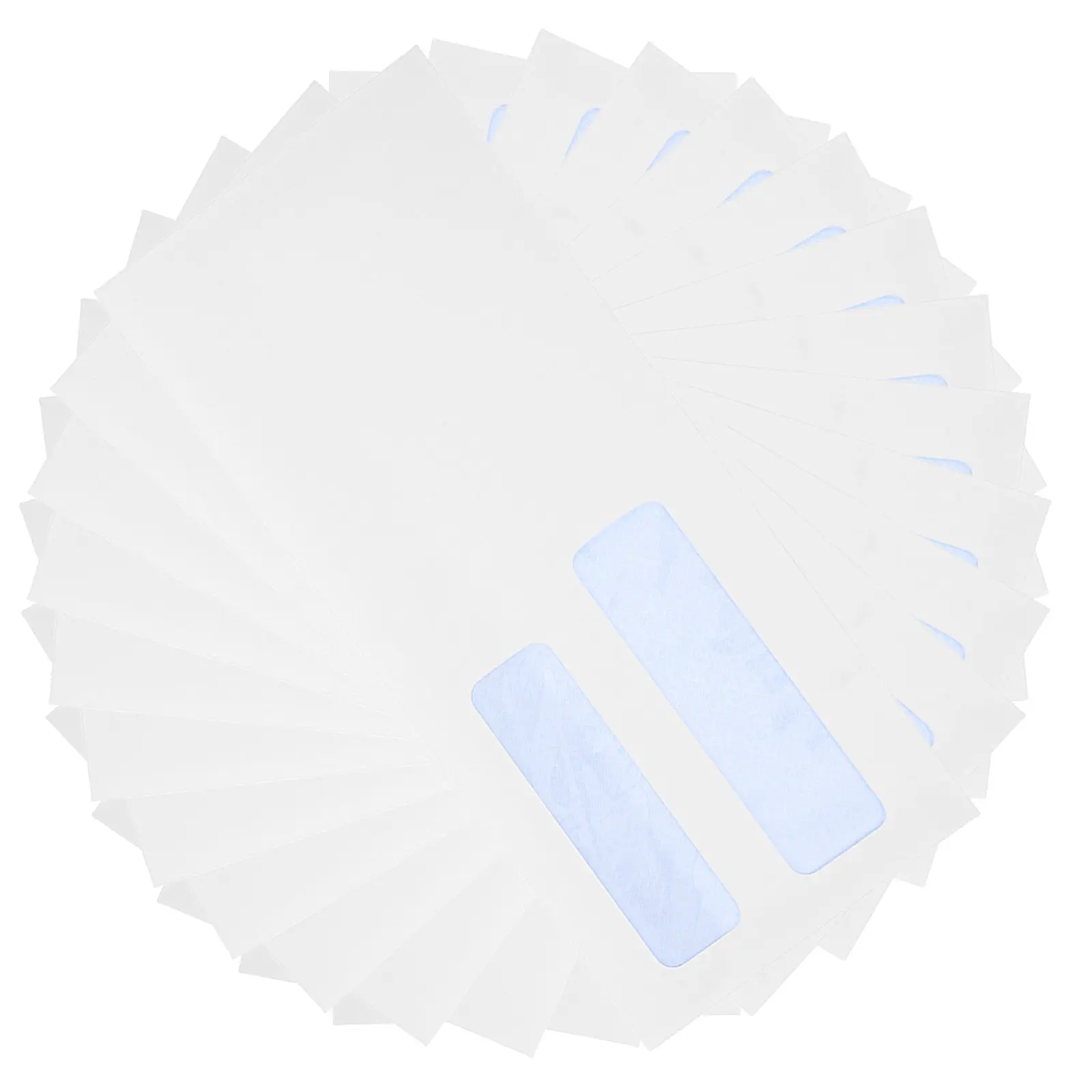 100Pcs Business Envelopes Double Window Flip Seal for Mailing Checks Documents Invoices Double Window Mailers
100Pcs Business Envelopes Double Window Flip Seal for Mailing Checks Documents Invoices Double Window Mailers