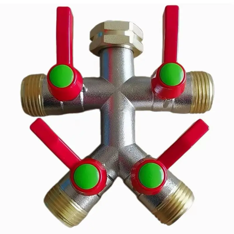 NEW HOT In Stock-Garden Hose Splitter 4 Way Hose Splitter Water Spigot RV Copper Hose Splitter Valve 3/4 Inch GHT Thread
NEW HOT In Stock-Garden Hose Splitter 4 Way Hose Splitter Water Spigot RV Copper Hose Splitter Valve 3/4 Inch GHT Thread