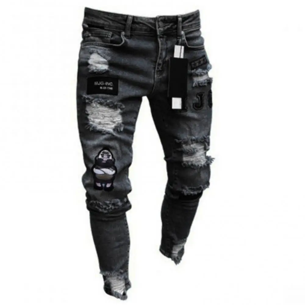 Streetwear Designer Men Ripped Jeans Personality Patchwork Pocket Korean Ripped Hole Stitching Denim Trousers Male Hip Hop
Streetwear Designer Men Ripped Jeans Personality Patchwork Pocket Korean Ripped Hole Stitching Denim Trousers Male Hip Hop