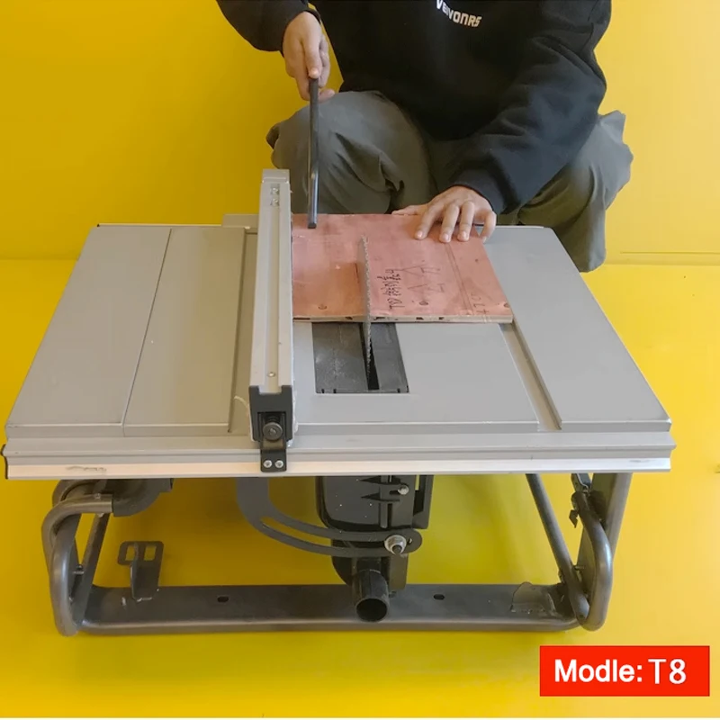 T8 Multifunction Woodworking Table Saw 10 Inches Electric Cutting Machine Precision Chainsaw 45° Miter Angle Household Cutter
T8 Multifunction Woodworking Table Saw 10 Inches Electric Cutting Machine Precision Chainsaw 45° Miter Angle Household Cutter