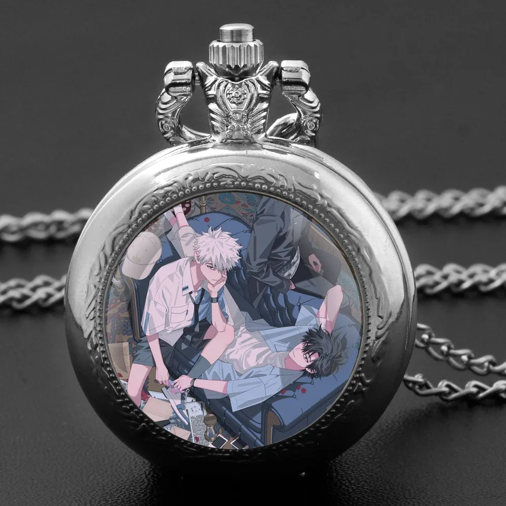 Anime Link Click Vintage Glass Dome Quartz Pocket Watch Chain Linked Timing Pendant Ideal for Men Women Children As Gifts
Anime Link Click Vintage Glass Dome Quartz Pocket Watch Chain Linked Timing Pendant Ideal for Men Women Children As Gifts