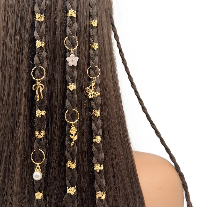 25Pcs Dreadlock Hair Rings Spring Summer Camellia Butterfly Pearl Rose Non Slip Premium Metal Ultra Durable Easy Install Women
25Pcs Dreadlock Hair Rings Spring Summer Camellia Butterfly Pearl Rose Non Slip Premium Metal Ultra Durable Easy Install Women