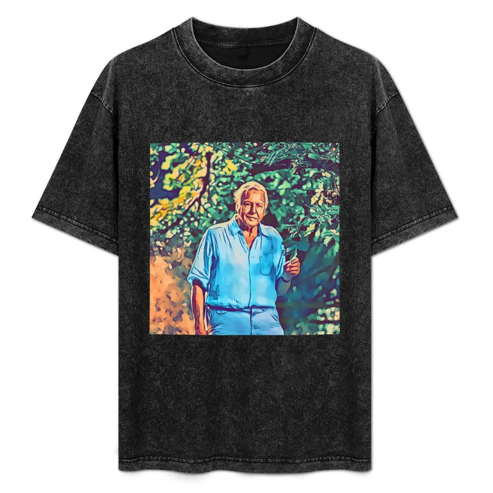 Attenborough T-Shirt Basic Solid Color Short Sleeve Cotton Top
Attenborough T-Shirt Basic Solid Color Short Sleeve Cotton Top