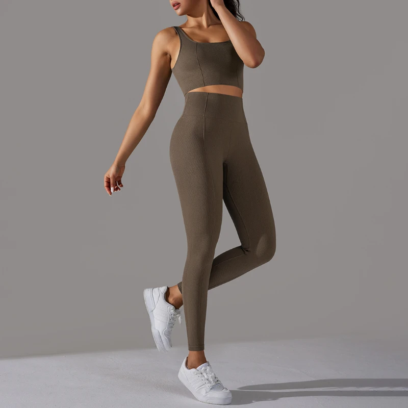 Комплекты из 2 предметов для спортзала, женская одежда, одежда для йоги для женщин, спортивные женские леггинсы, бесшовный высокоэластичный укороченный топ, спортивный бюстгальтер MIML
Комплекты из 2 предметов для спортзала, женская одежда, одежда для йоги для женщин, спортивные женские леггинсы, бесшовный высокоэластичный укороченный топ, спортивный бюстгальтер MIML