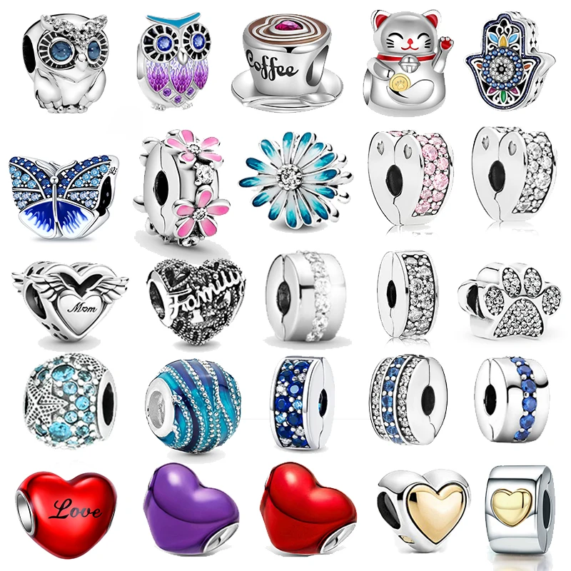 925 sterling silver Love positioning buckle Fit Original Pandora charm bead Charm Bracelet Necklace Trinket Diy Women Jewelry
925 sterling silver Love positioning buckle Fit Original Pandora charm bead Charm Bracelet Necklace Trinket Diy Women Jewelry
