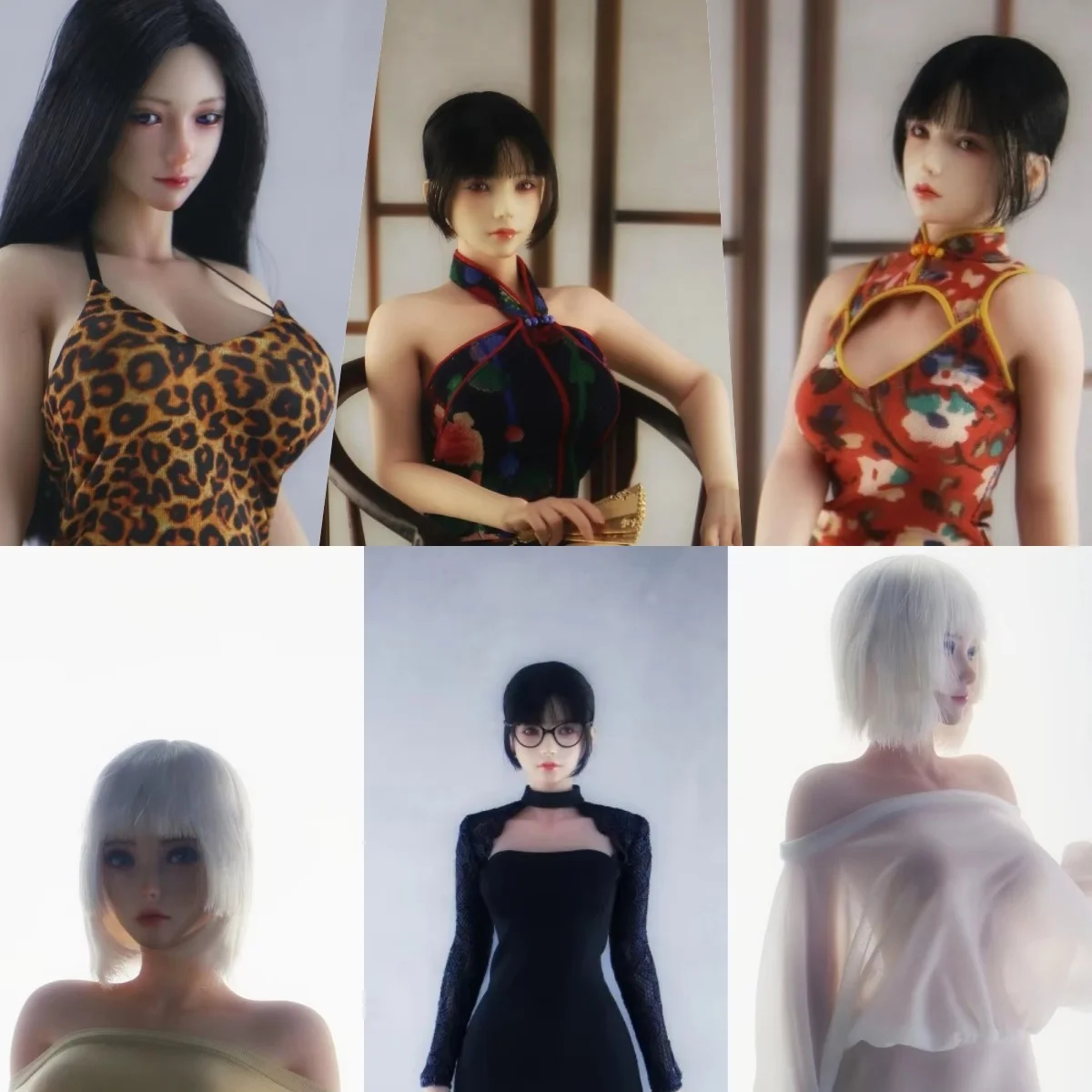 【30days Made】1/6 Scale Female Soldier Clothing Accessories Camisole Dress Cheongsam Lace Bodycon Skirt Fit 12''Action Body Model
【30days Made】1/6 Scale Female Soldier Clothing Accessories Camisole Dress Cheongsam Lace Bodycon Skirt Fit 12''Action Body Model