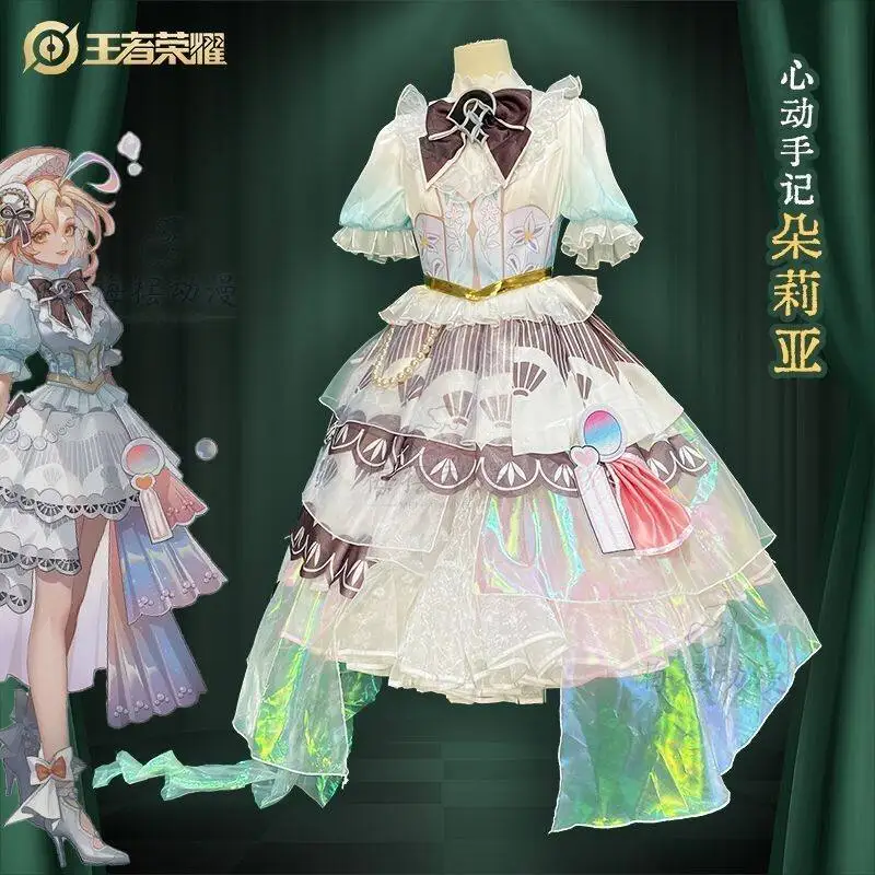 Game Honor of Kings Dolia Cosplay Costume Heartbeat Notes Limited Anime Halloween Carnival Female Role Play Full Outfit AniMuse
Game Honor of Kings Dolia Cosplay Costume Heartbeat Notes Limited Anime Halloween Carnival Female Role Play Full Outfit AniMuse