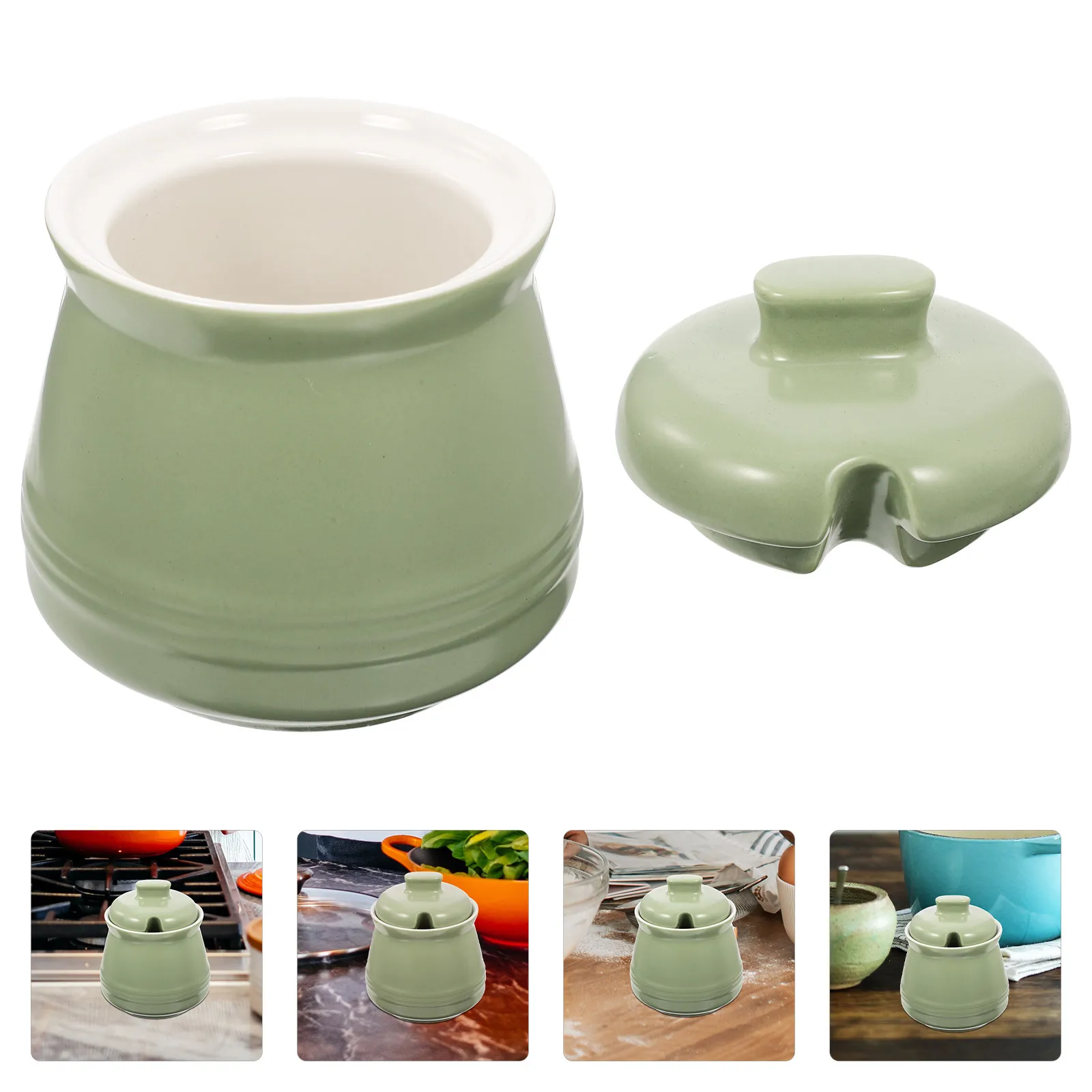 1Set Premium Ceramic Spice Jar Condiment Container Seasoning Storage Canister with Lid Smooth Easy Clean Temperature Resistant
1Set Premium Ceramic Spice Jar Condiment Container Seasoning Storage Canister with Lid Smooth Easy Clean Temperature Resistant