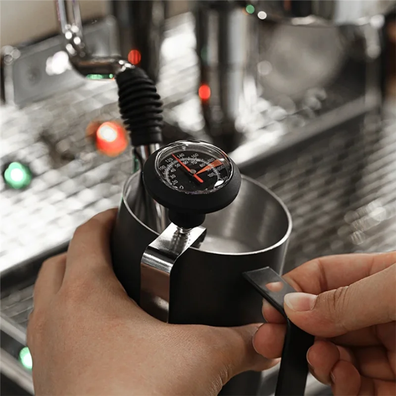 Milk Foam Thermometer Pointer Thermometer Pour-Over Coffee Mechanical Thermometer Cafe Tool Kitchen Accessories
Milk Foam Thermometer Pointer Thermometer Pour-Over Coffee Mechanical Thermometer Cafe Tool Kitchen Accessories