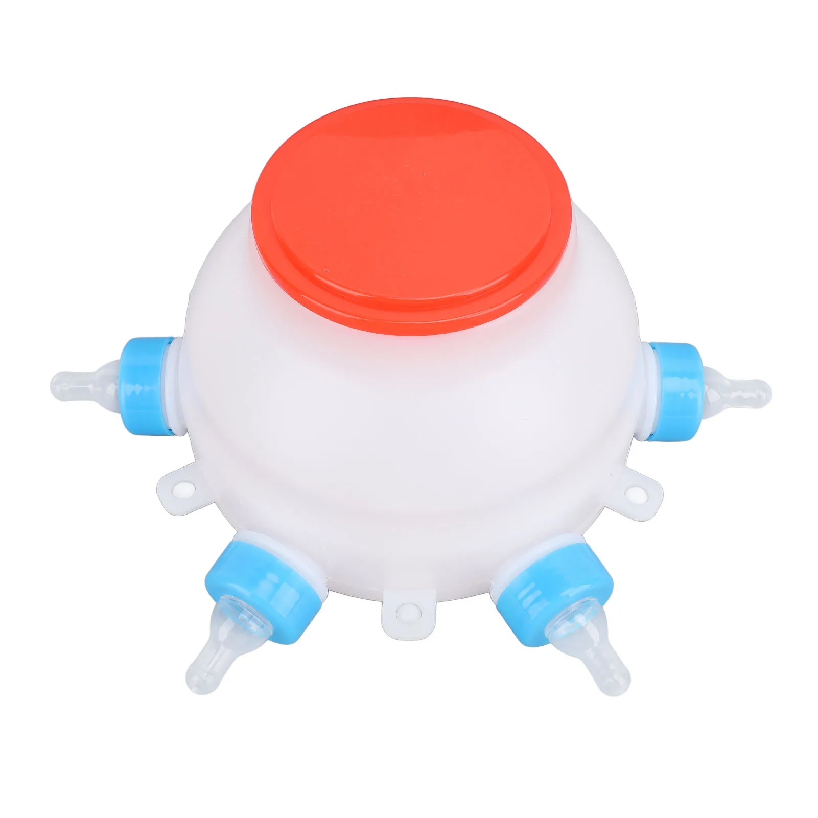 2.5L 6 Nipples Piglet Feeder PP Multi Purpose Lamb Nursing Bottle Milk Bucket Feeder for Young Livestock Poultry
2.5L 6 Nipples Piglet Feeder PP Multi Purpose Lamb Nursing Bottle Milk Bucket Feeder for Young Livestock Poultry