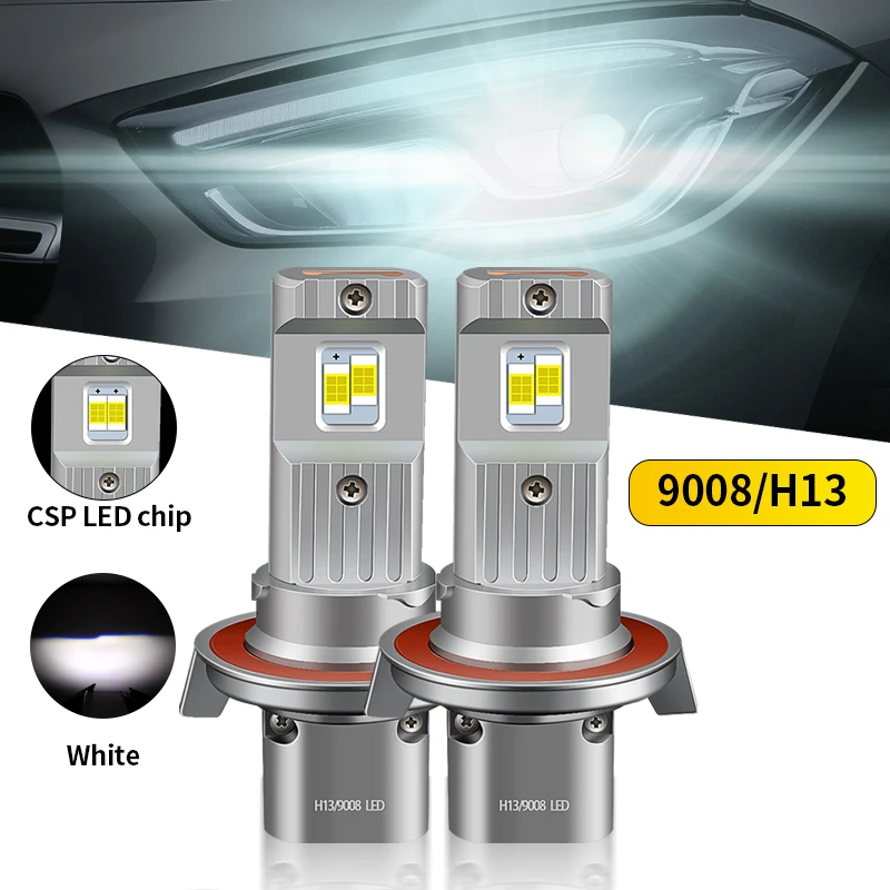 2PCS H13 LED Canbus 9008 LED Headlight Bulbs For Ford Dodge Nissan Chevrolet Mitsubishi GMC Hi Lo Beam LED Head Lamp White 12V
2PCS H13 LED Canbus 9008 LED Headlight Bulbs For Ford Dodge Nissan Chevrolet Mitsubishi GMC Hi Lo Beam LED Head Lamp White 12V