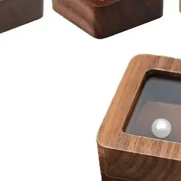Wooden Jewelry Box Lover Ring Display Box Engagement Wedding Couples Ring Storage Holder Marriage Anniversary Love Gift Case
Wooden Jewelry Box Lover Ring Display Box Engagement Wedding Couples Ring Storage Holder Marriage Anniversary Love Gift Case