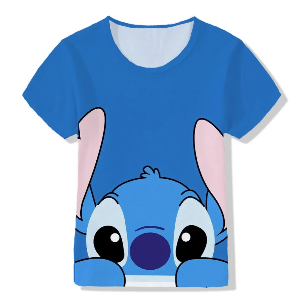 Potdemiel Children's T-shirt New Stitch Printed Baby Top Summer 2025 Clothing Toddler Girl's T-shirt Cute Animation Clothing
Potdemiel Children's T-shirt New Stitch Printed Baby Top Summer 2025 Clothing Toddler Girl's T-shirt Cute Animation Clothing