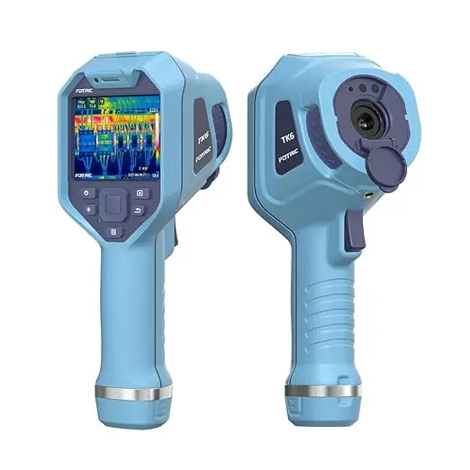 FOTRIC TK6 Thermal Camera 384x288 30Hz Manual Focus 0.15m Close-up PCB Inspection 25° Narrow FOV -20-550°C High Precision Electr
FOTRIC TK6 Thermal Camera 384x288 30Hz Manual Focus 0.15m Close-up PCB Inspection 25° Narrow FOV -20-550°C High Precision Electr