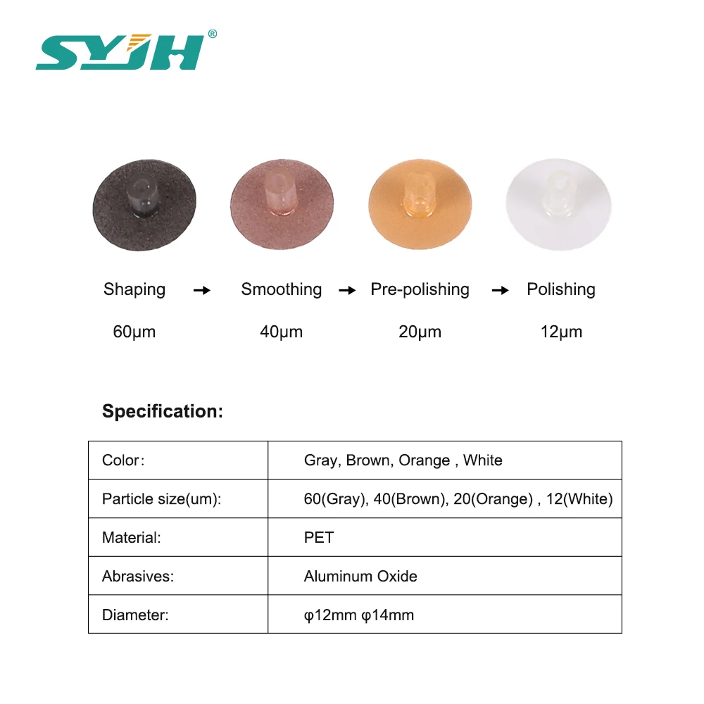 SYJH Dental Polishing Discs 40Pcs/Kit Dental Rubber Hose Type Polishing Set Teeth Whitening Dentistry Polisher Material
SYJH Dental Polishing Discs 40Pcs/Kit Dental Rubber Hose Type Polishing Set Teeth Whitening Dentistry Polisher Material