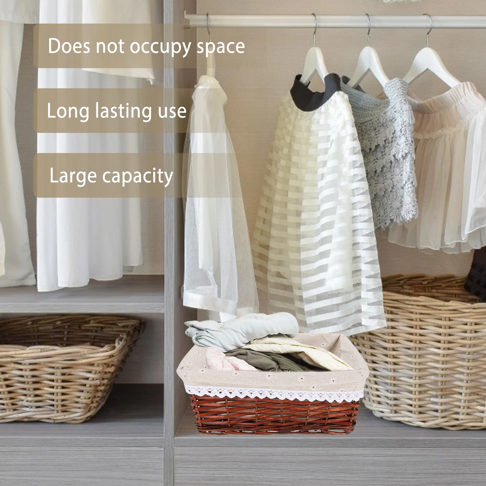Willow Storage Basket Clothes Bins Baskets Wicker Large Woven for Laundry Bread Rattan Kitchen Wooden Child
Willow Storage Basket Clothes Bins Baskets Wicker Large Woven for Laundry Bread Rattan Kitchen Wooden Child