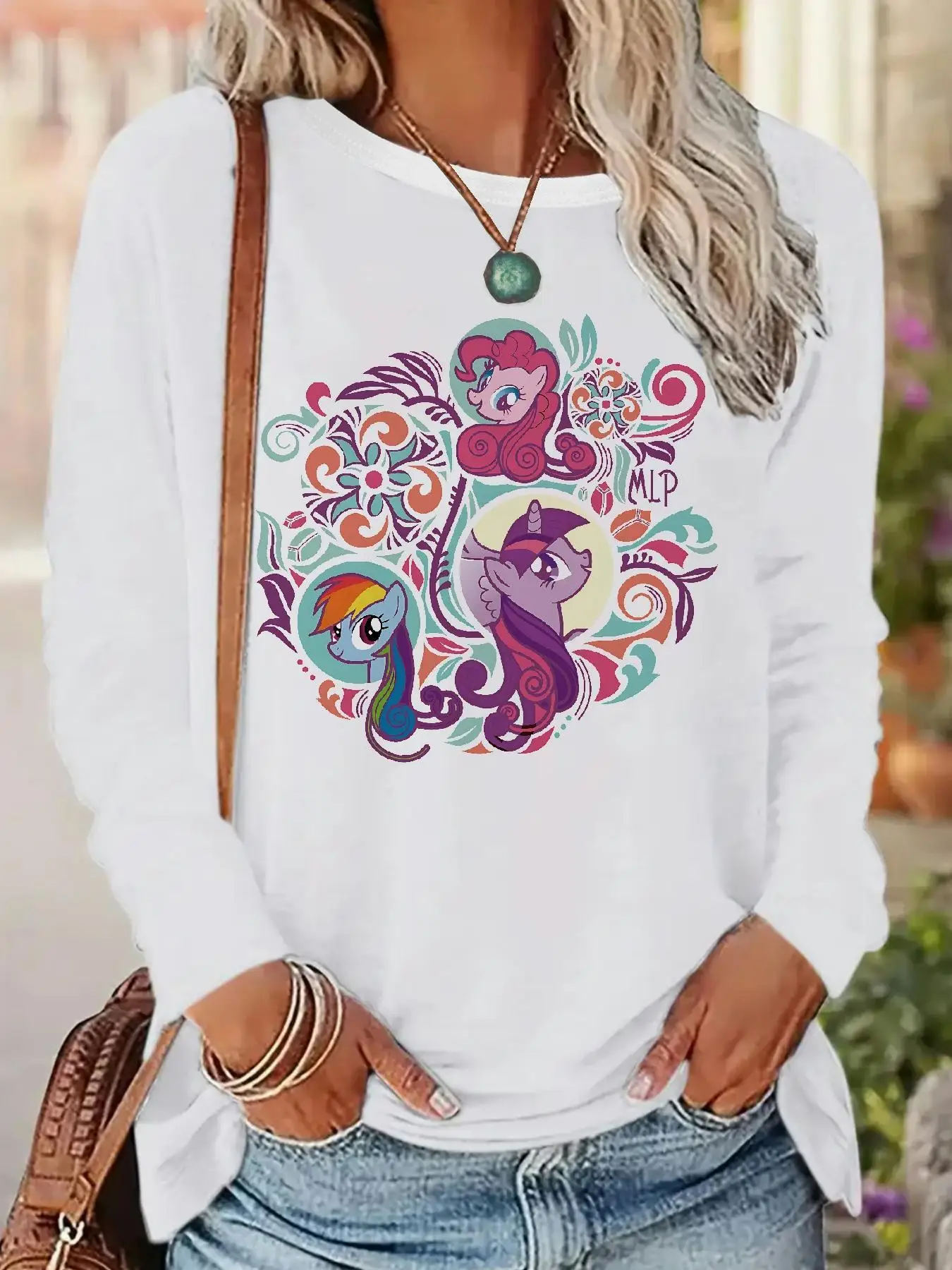 MY LITTLE PONY M2624 (92) Women's Clothing, 95%Polyester+5%Elastane Crew Neck S Long Sleeves, Women's Long Sleeve T-Shirts Round
MY LITTLE PONY M2624 (92) Women's Clothing, 95%Polyester+5%Elastane Crew Neck S Long Sleeves, Women's Long Sleeve T-Shirts Round