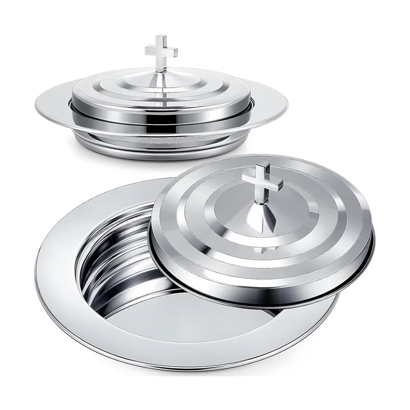 Holy Communion Tray Withcover Communion Plates Polished Church Supplies Ware Sets Plate Church Supplies Set
Holy Communion Tray Withcover Communion Plates Polished Church Supplies Ware Sets Plate Church Supplies Set