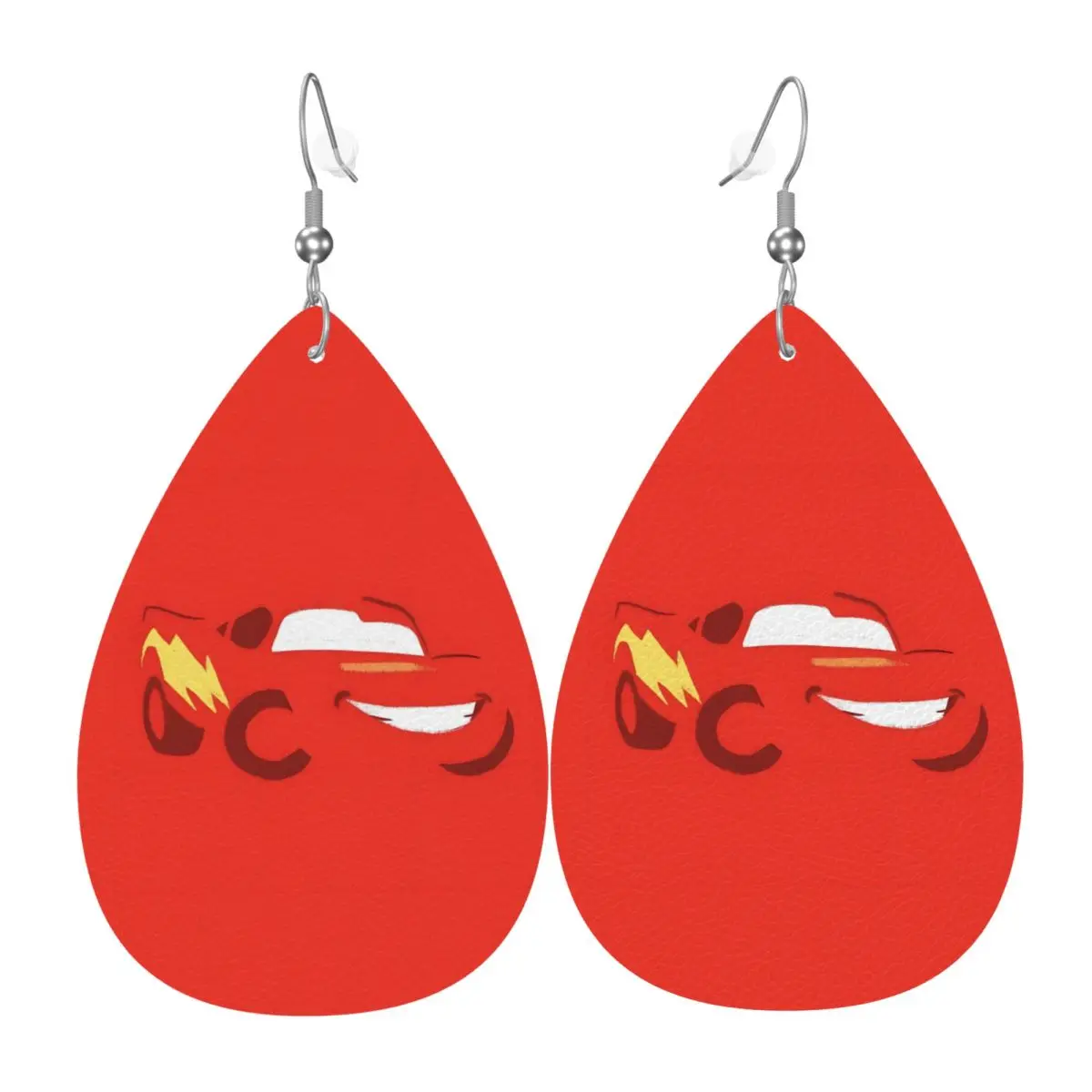 Кожаные серьги «Болтезер» (Лайтнинг МакКвейн) для женщин, в стиле аниме и автомобилей Серьги-подвески в форме капли, ювелирные украшения
Кожаные серьги «Болтезер» (Лайтнинг МакКвейн) для женщин, в стиле аниме и автомобилей Серьги-подвески в форме капли, ювелирные украшения