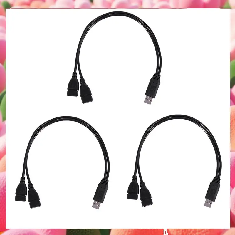 3X USB 2.0 A Male To 2 Dual USB Female Jack Y Splitter Hub Power Cord Adapter Cable-ABJU
3X USB 2.0 A Male To 2 Dual USB Female Jack Y Splitter Hub Power Cord Adapter Cable-ABJU