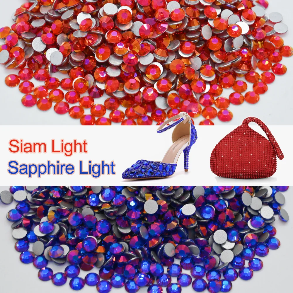 Siam Light Color Non Hotfix Rhinestones Glitter Glass Silver Flatback Crystal for Make Up Clothes Dress Decoration Strass Stones
Siam Light Color Non Hotfix Rhinestones Glitter Glass Silver Flatback Crystal for Make Up Clothes Dress Decoration Strass Stones